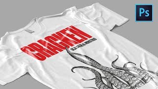 🔥 Coloca un diseño sobre cualquier tejido, playera o camiseta en Photoshop / M screenshot 4