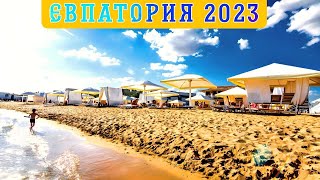 КРЫМ 2023 / Пляж «ЭВОЛЮЦИЯ» / Обстановка в Евпатории