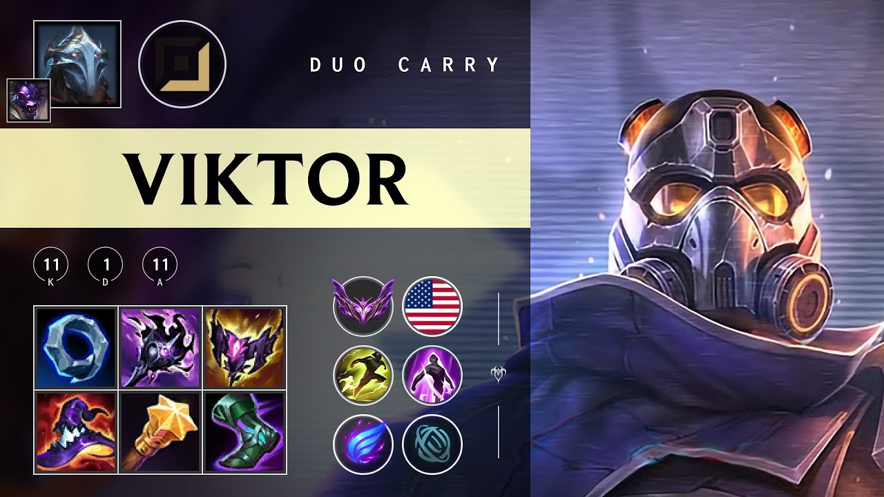 Viktor Carry vs Aphelios - NA Master Patch 25.24