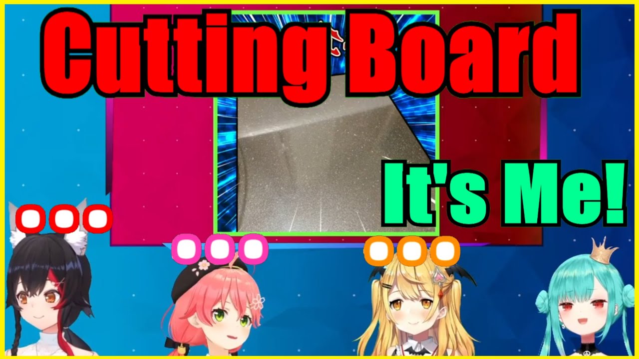 Rushia Threw Away Her Dignity & Calls Herself A Cutting Board ft. Miko, Mio, Mel【Hololive | Eng Sub】