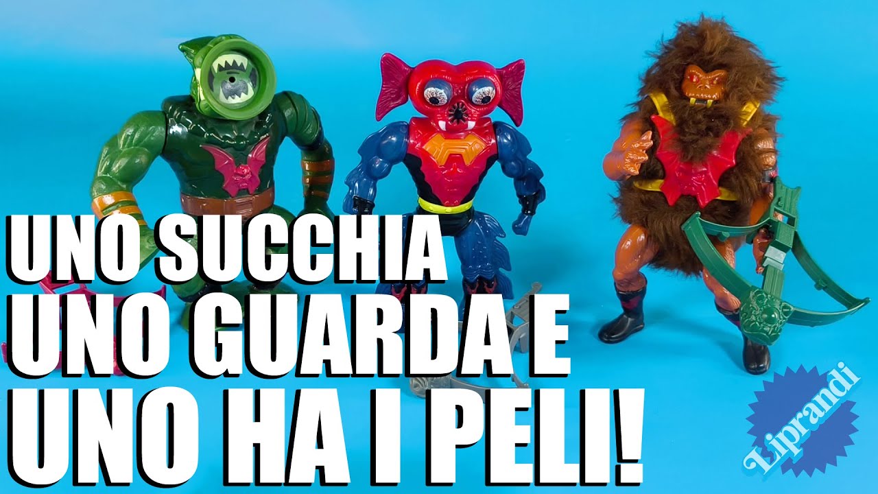 Masters of the Universe L'orda infernale: Grizzlor Leech e Mantenna (Mattel 1985) | Back Then