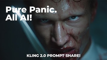 AI Thriller Scene Test — Panic-Filled Action Made with Kling 2.0