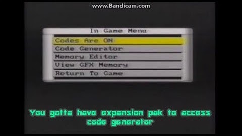 Gameshark Pro: How To Get Code Generator