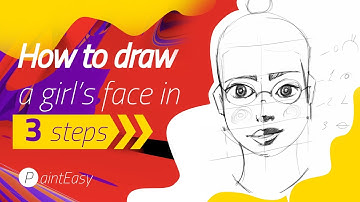 Wacom Sketch Tutorial | Easy Drawing for Beginners - 3-Step Girl