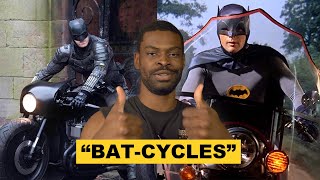 Batman's absurd motorcycle collection