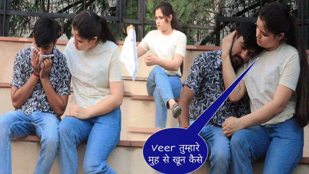 Blood Cancer Prank 😱 On peris |Veersha yadav |hickey