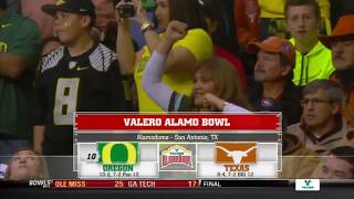#10 Oregon vs Texas 2013 Alamo Bowl | Full Game 720p60fps