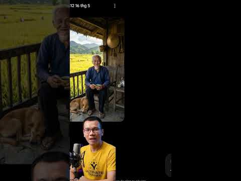 Bí quyết làm video ông lão nói triết lý triệu view #tudaoai