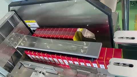 Fully automatic pharmacy box banding machine count batch strapping