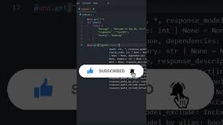 Build a Web API in 60 Seconds! ⚡ (Day 46) #shorts #python #fastapi #webdev #coding #everydaypython