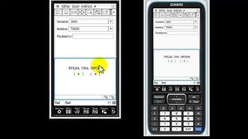CLASSPAD II : PROGRAMANDO LA CLASSPAD 03 : PANTALLA TOCH P 1/2