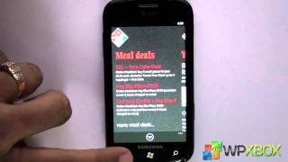 Dominos Pizza App for Windows Phone screenshot 1