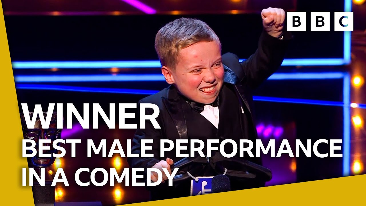 The HILARIOUS Lenny Rush wins Best Male Performance in a