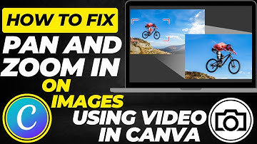How to Pan and Zoom on Images in Canva Video | Animate Photos Easily (2025 Guide)