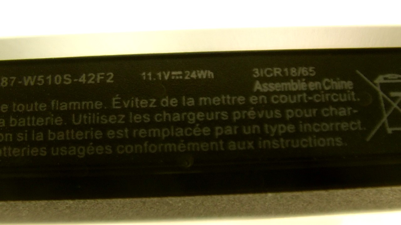 CLEVO W510BAT-3,6-87-W510S-42F2 Computer batteries,Laptop Battery