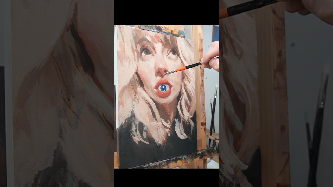 Say what you see. Oil on linen