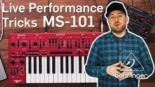 MS-101 Live Performance Tricks and the 'plastic?' question.
