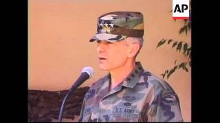ITALY: NATO COMMANDER GENERAL CLARK PRESS CONFERENCE