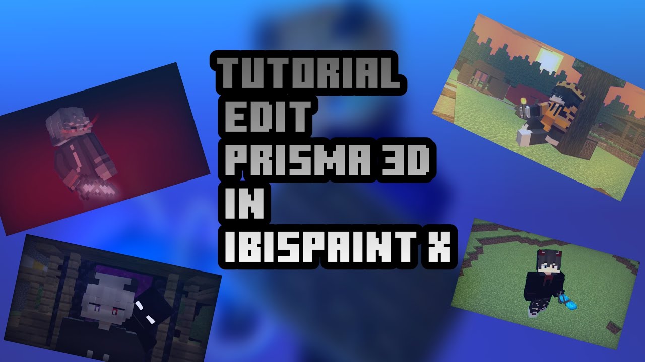 Tutorial edit prisma 3D in Ibis paint x - YouTube