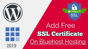 How to Get Free SSL Certificate on bluehost Hosting for Lifetime! [2020]