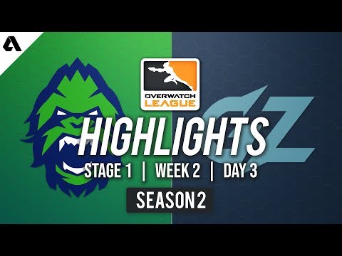 Vancouver Titans vs Guangzhou Charge | Overwatch League S2 Highlights - Stage 1 Week 2 Day 3