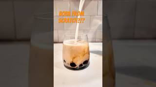 We Made Homemade Boba Pearls! #boba