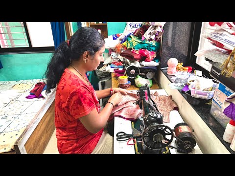 Blouse design cutting and stitching back neck