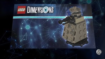 LEGO Dimensions Doctor Who Cyberman Instructions Dalek / Fire 
