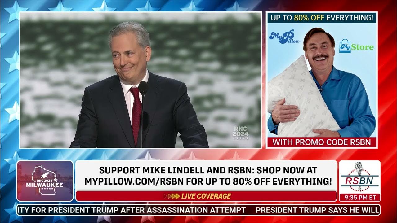 WATCH: David Sacks Speaks at 2024 RNC in Milwaukee, WI 