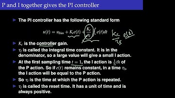 Proportional Integral (PI) controller and its limitations