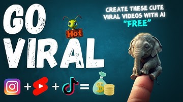 How to create  Irresistible Baby Animal Content with Free AI Video Tools to go viral