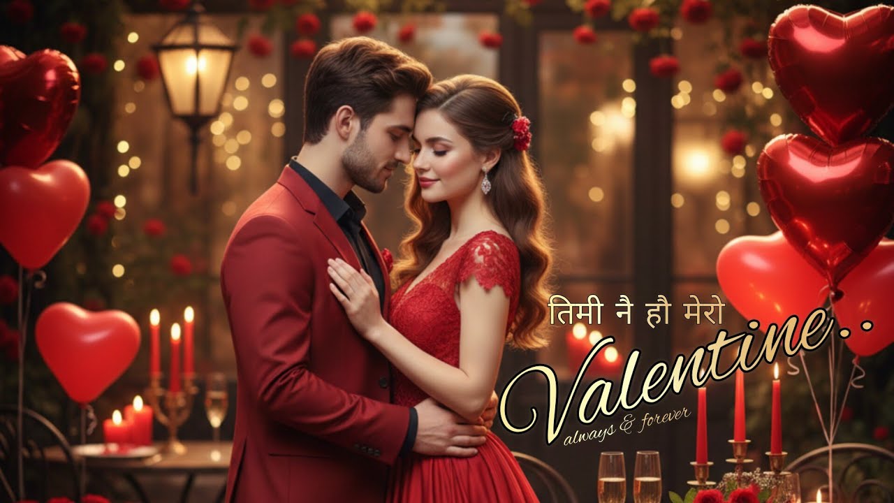 मेरो वैलेंटाइन | Timi Nai Hau Mero Valentine | Romantic Nepali Love Song | Valentine Special 