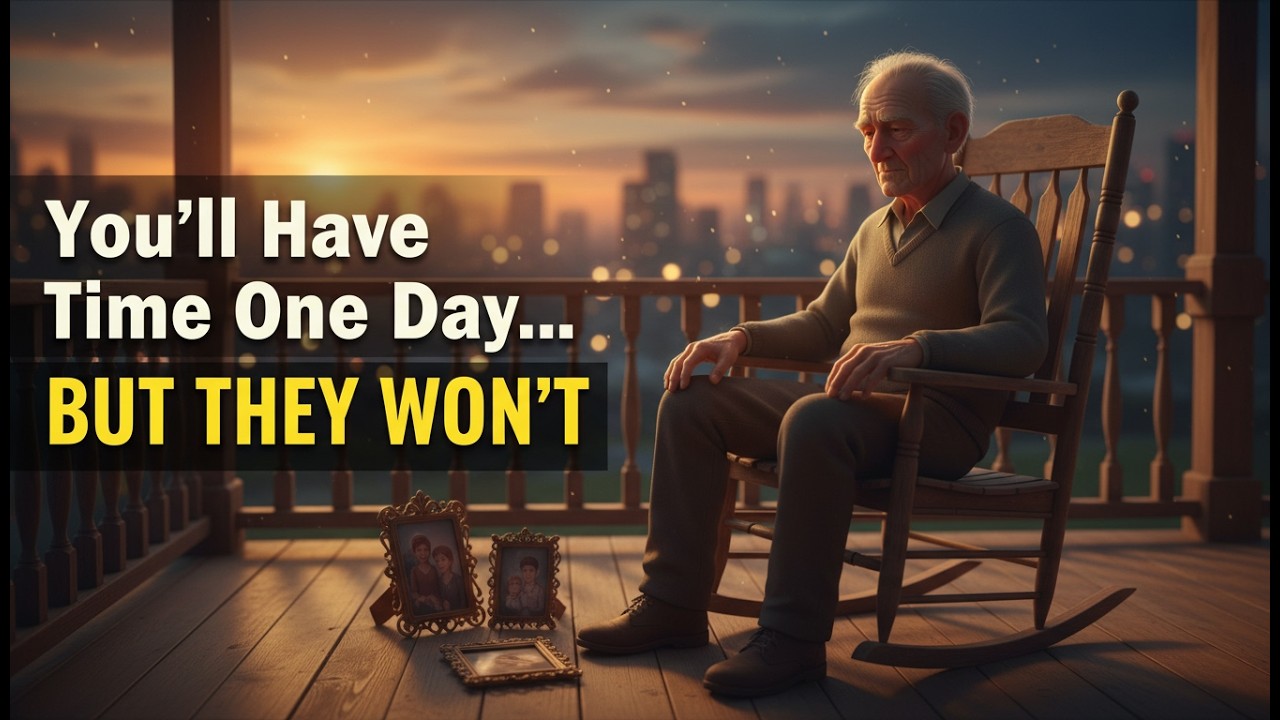 You’ll Have Time One Day… But They Won’t | A Powerful Emotional Story About Parents