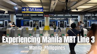 Manila Mrt Line 3  North Edsa Station To Ayala Station  By Stanlig Films