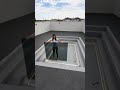 Bottomless Pool Build 😱#Shorts #Pool #DIY #Build #Satisfying