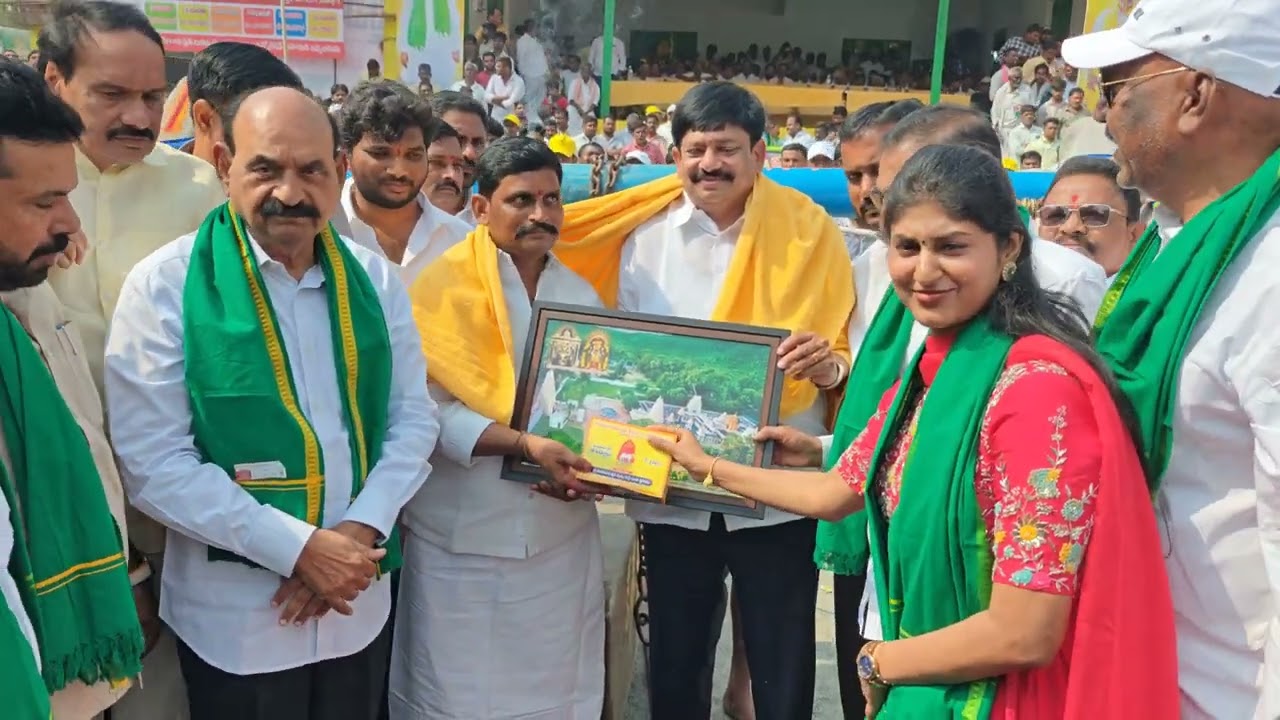 మహానంది లో జరుగు పోటీలను ప్రారంభించిన మంత్రివర్యులు NMD ఫరూక్