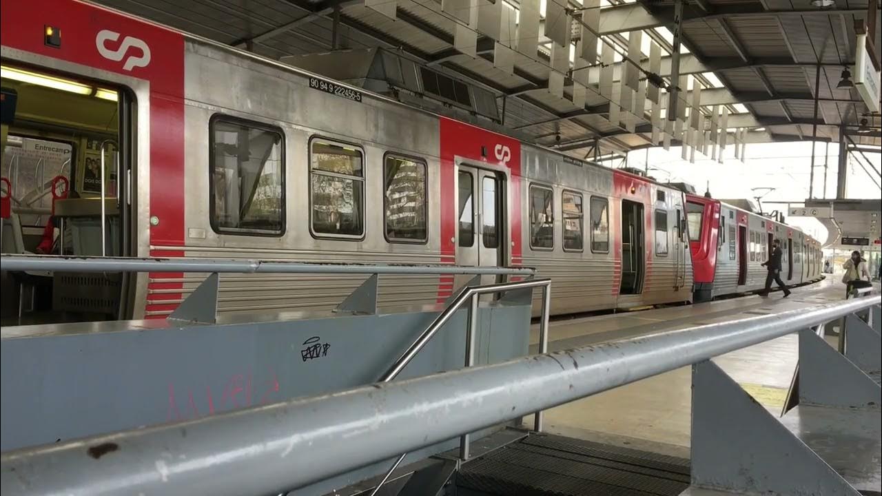Lisbon, Sunday morning at Entrecampos train - YouTube