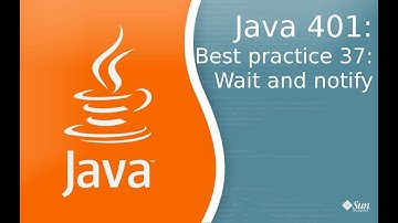 Урок Java 401: Best practice 37: Использование wait и notify