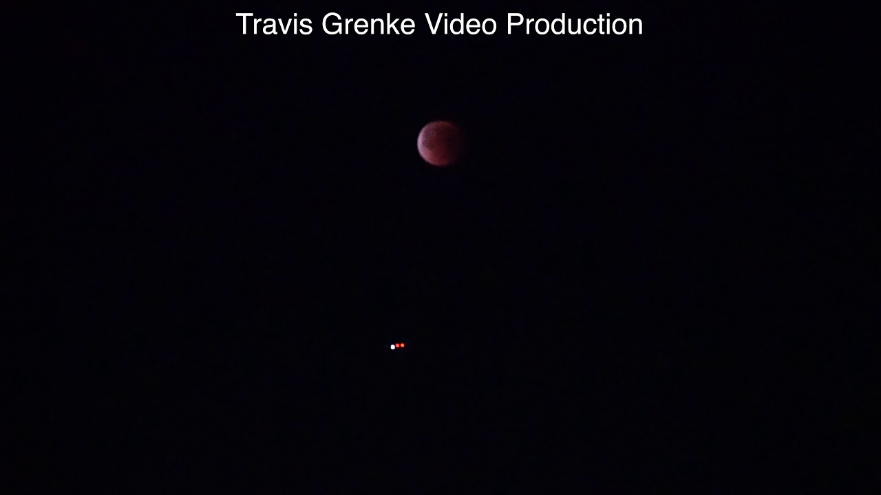 Blood moon January 31st 2018 - YouTube