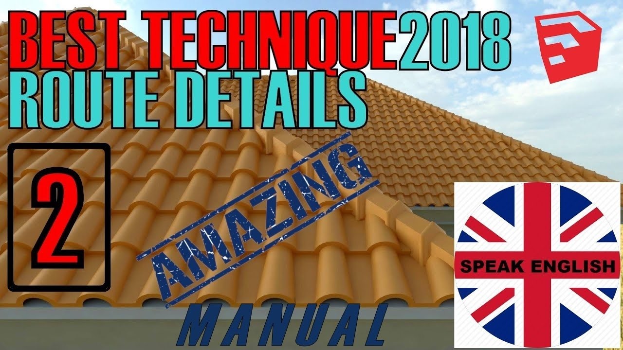 ROOF DETAILS SKETCHUP  BEST TECHNIQUE  2022 2 YouTube