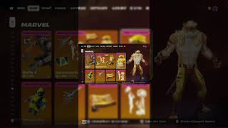 MARVEL FORTNITE ITEMSHOP 27.11.25 #fortnite #fortniteshop #shorts #marvel