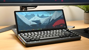 Mechanical Keyboard with a Touch Screen, SSD + USB Hub - Kwumsy K3