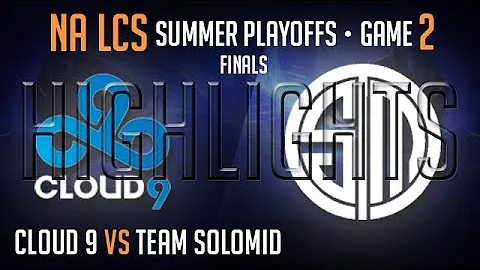 C9 vs TSM Playoff Final Highlights Game 2 S4 NA LCS Summer 2014 Playoffs Cloud 9 vs Team Solomid G2