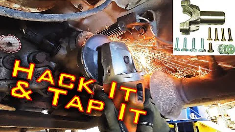 HOW TO: Hack N Tap Install - Slip Yoke Eliminator the EASY Way!