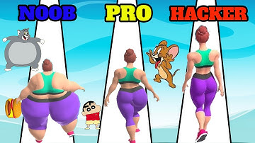 NOOB vs PRO vs HACKER | In Fat 2 Fit | With Tom And Jerry | DigiOn Gamer