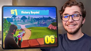 I Played OG Fortnite Chapter 1 on Mobile (its amazing)