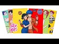 POLICE HUNTRIX ZOEY Fall In Love SAJA BOYS MYSTERY | KPOP DEMON HUNTERS | STICKER BOOK DIY