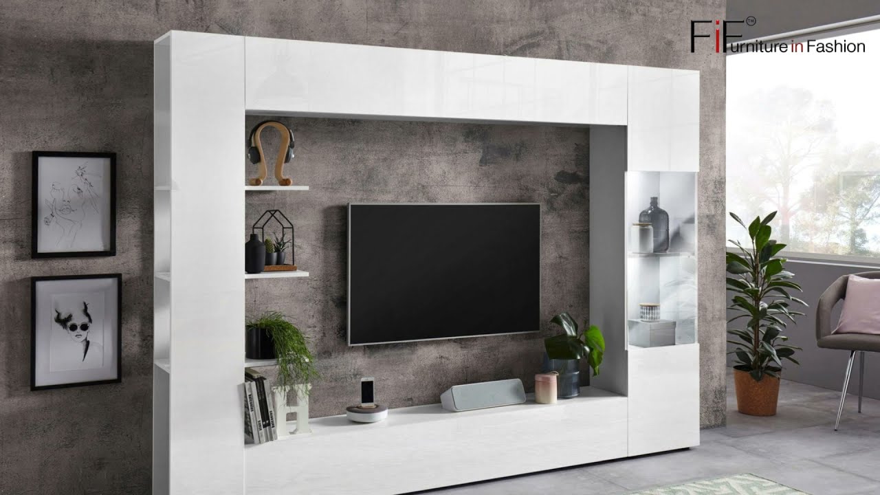 White Modern TV Stands from Furniture In Fashion | Interior Design Ideas