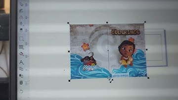 como corta imagem em duas partes no corel draw usando a ferramenta corta