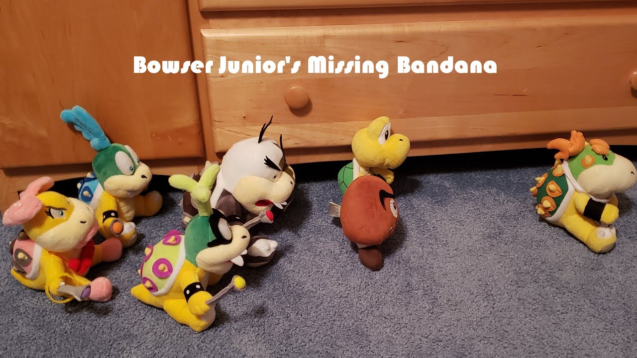 Bowser Junior's Missing Bandana! Plush Gamers YouTube